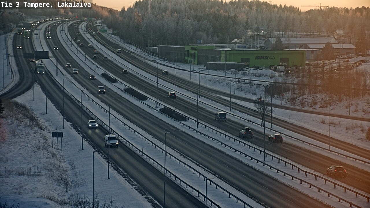 Kelikamerat Kuva Tie 3 Tampere, Lakalaiva, Tampere, Pirkanmaa