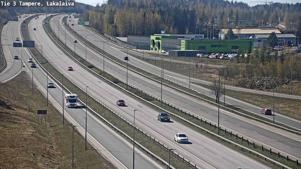 Kelikamerat Kuva Tie 3 Tampere, Lakalaiva, Tampere, Pirkanmaa