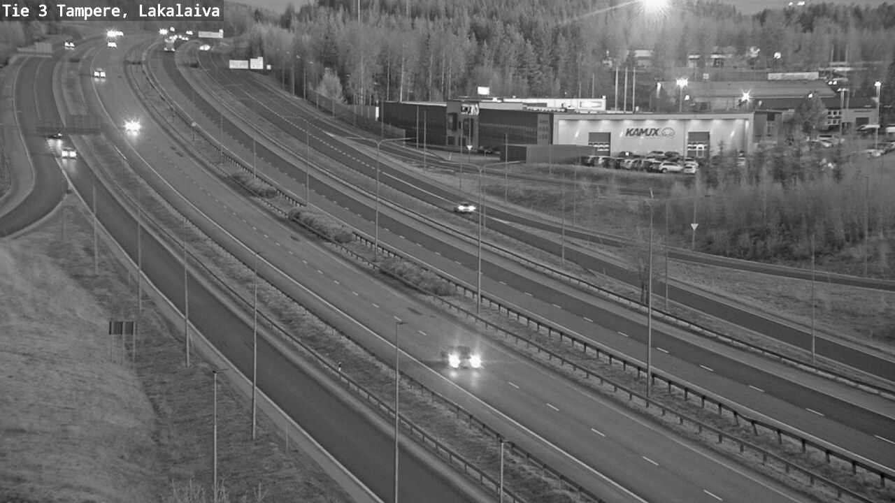 Weather Camera Image Road 3 Tampere, Lakalaiva, Tampere, Pirkanmaa