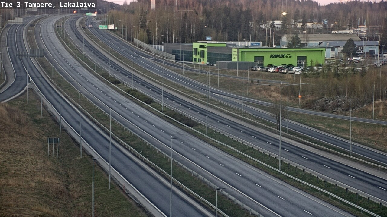 Kelikamerat Kuva Tie 3 Tampere, Lakalaiva, Tampere, Pirkanmaa