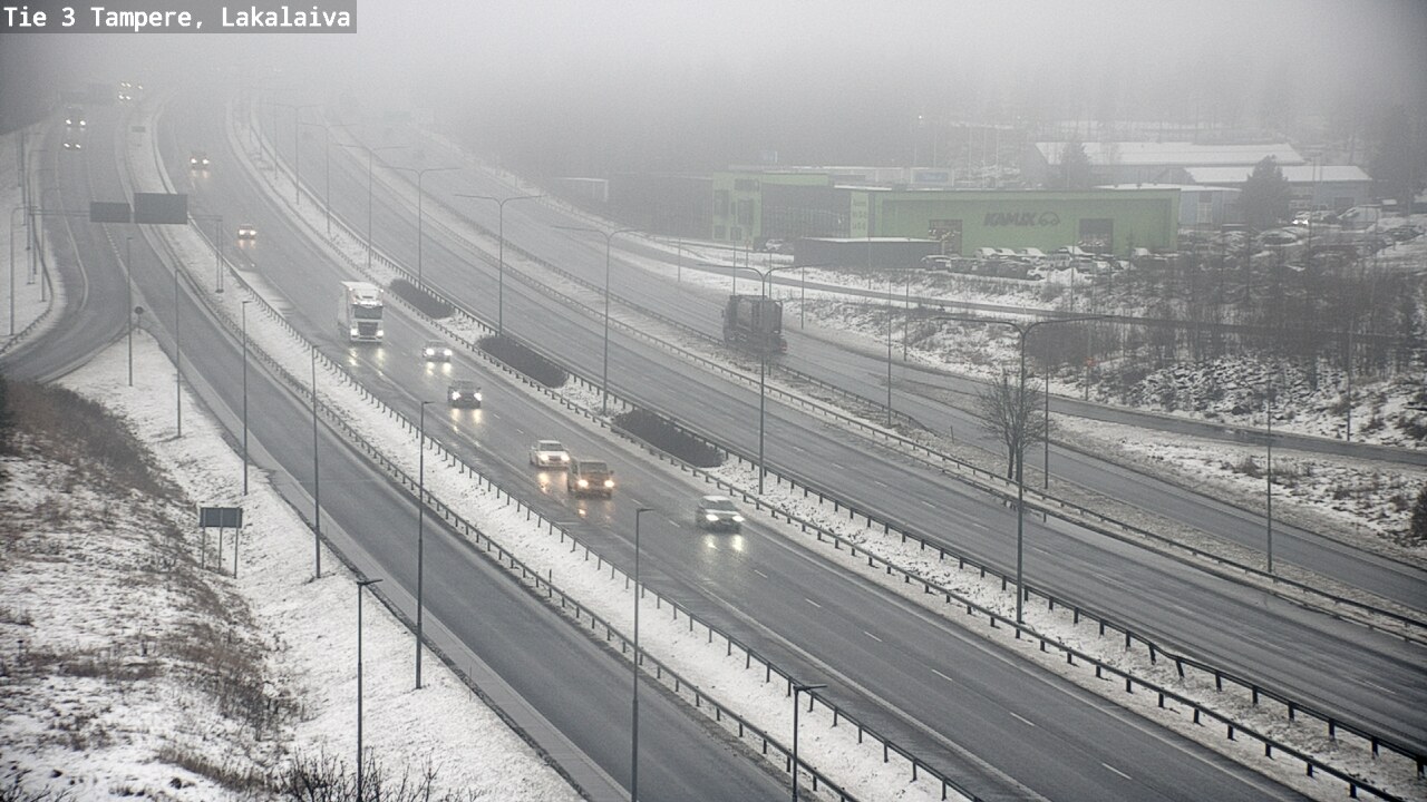 Kelikamerat Kuva Tie 3 Tampere, Lakalaiva, Tampere, Pirkanmaa