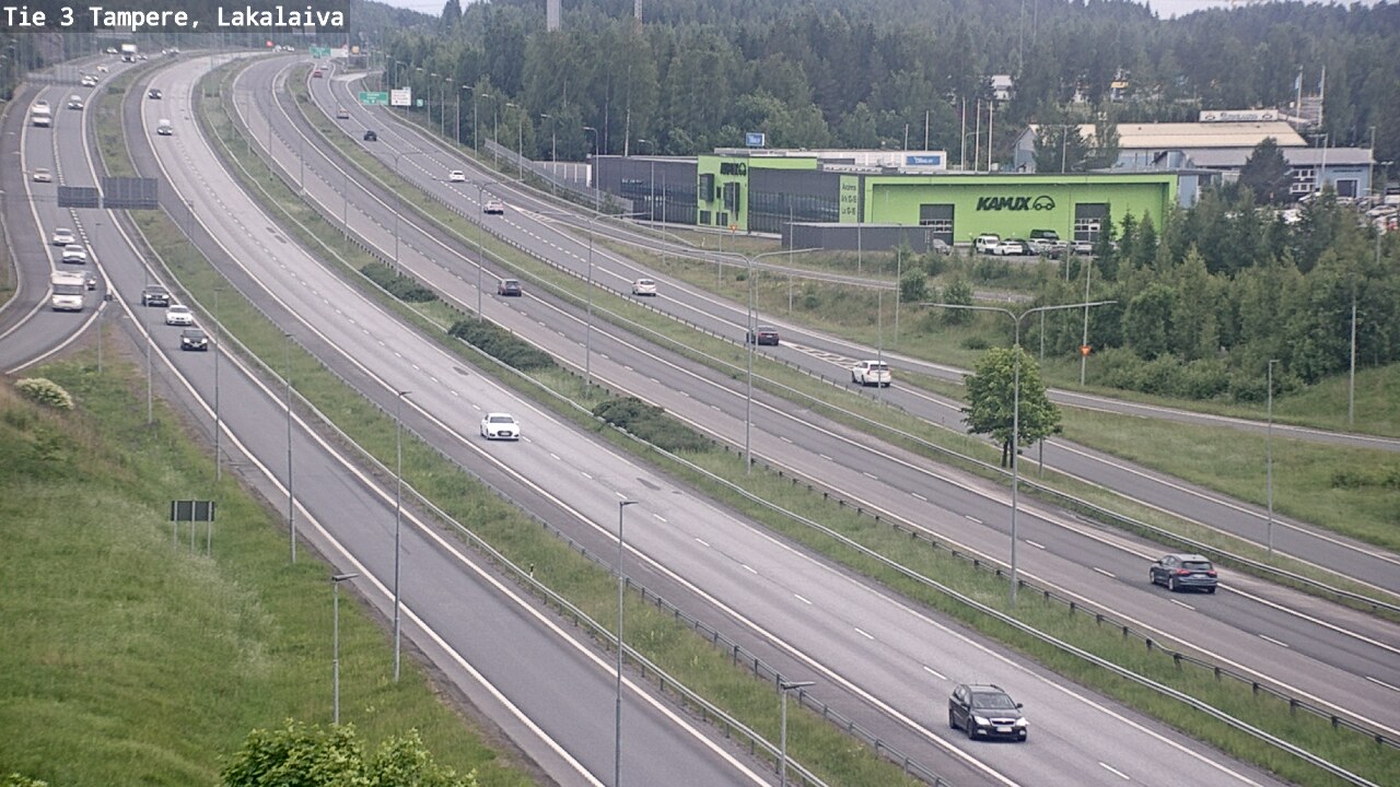 Kelikamerat Kuva Tie 3 Tampere, Lakalaiva, Tampere, Pirkanmaa