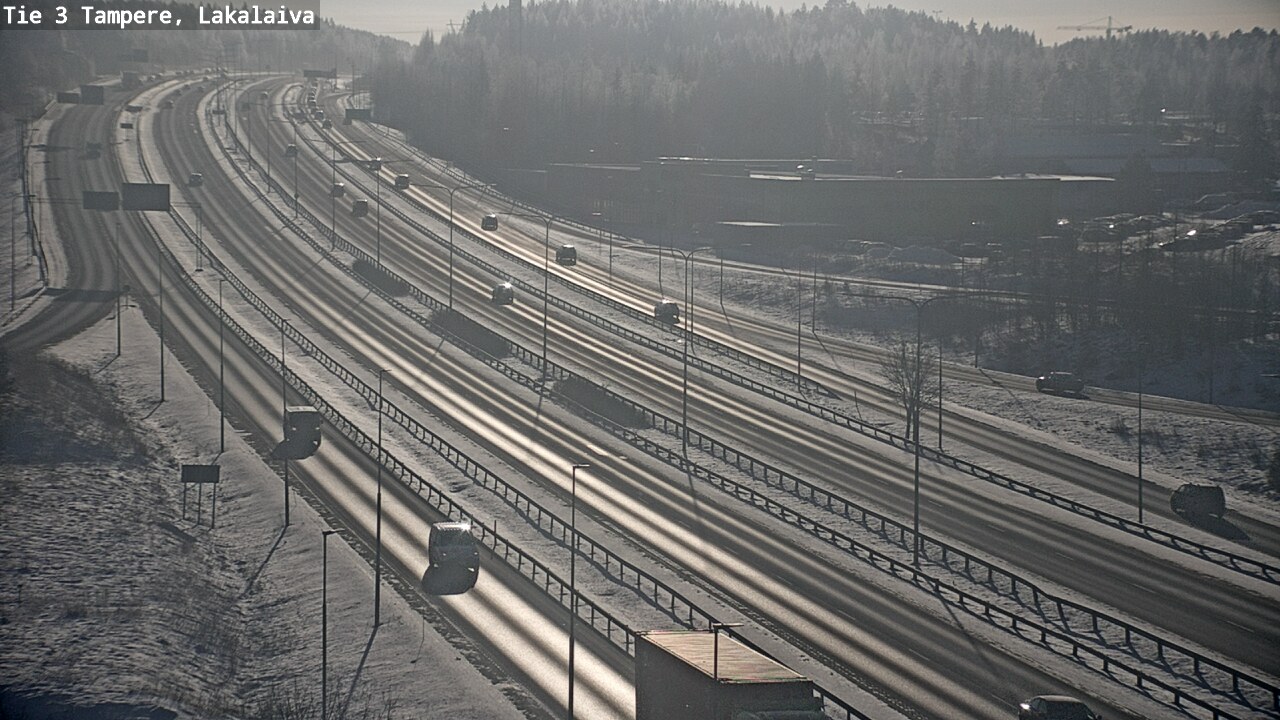 Weather Camera Image Väg 3 Tammerfors, Lakalaiva, Tampere, Pirkanmaa