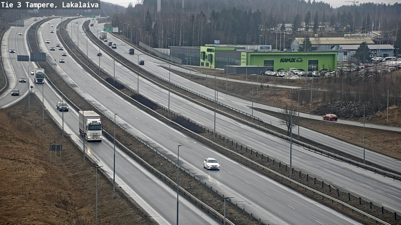 Kelikamerat Kuva Tie 3 Tampere, Lakalaiva, Tampere, Pirkanmaa