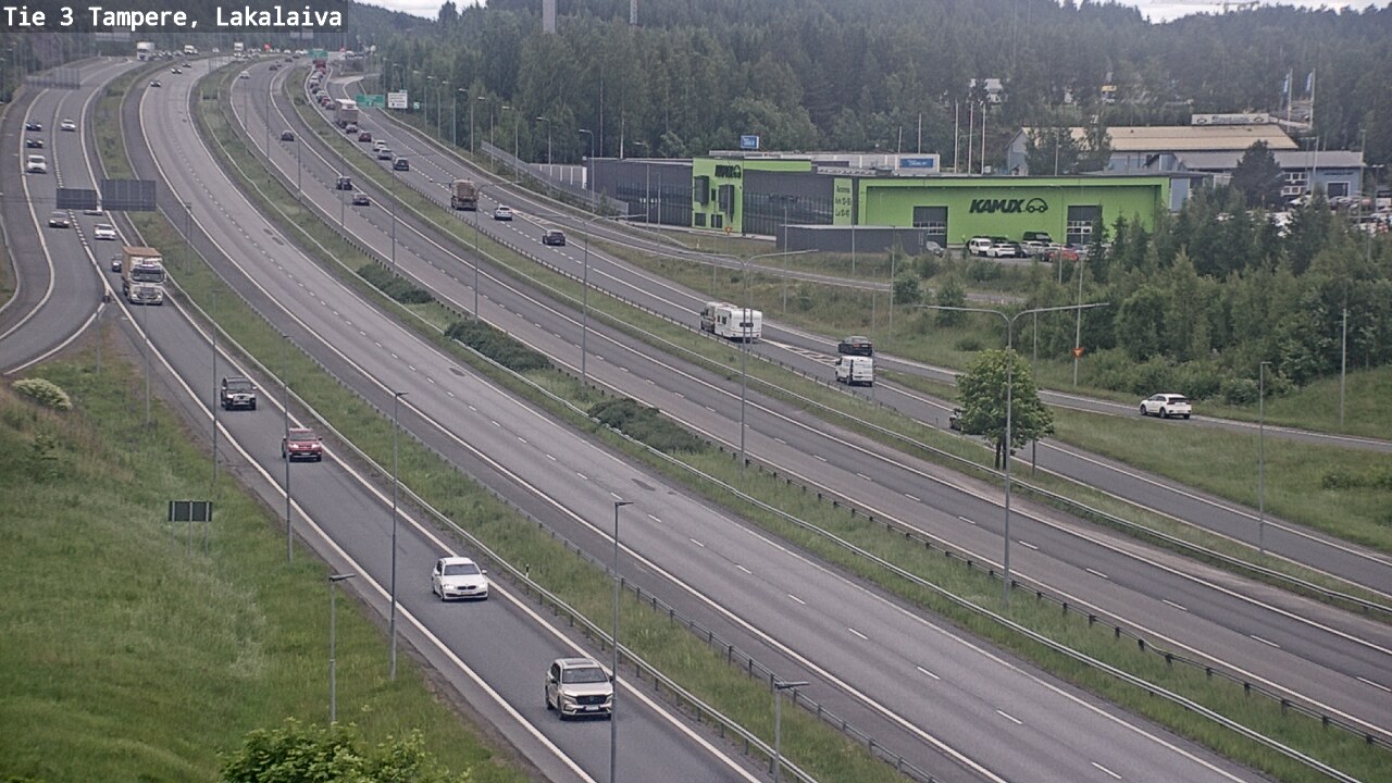 Weather Camera Image Road 3 Tampere, Lakalaiva, Tampere, Pirkanmaa