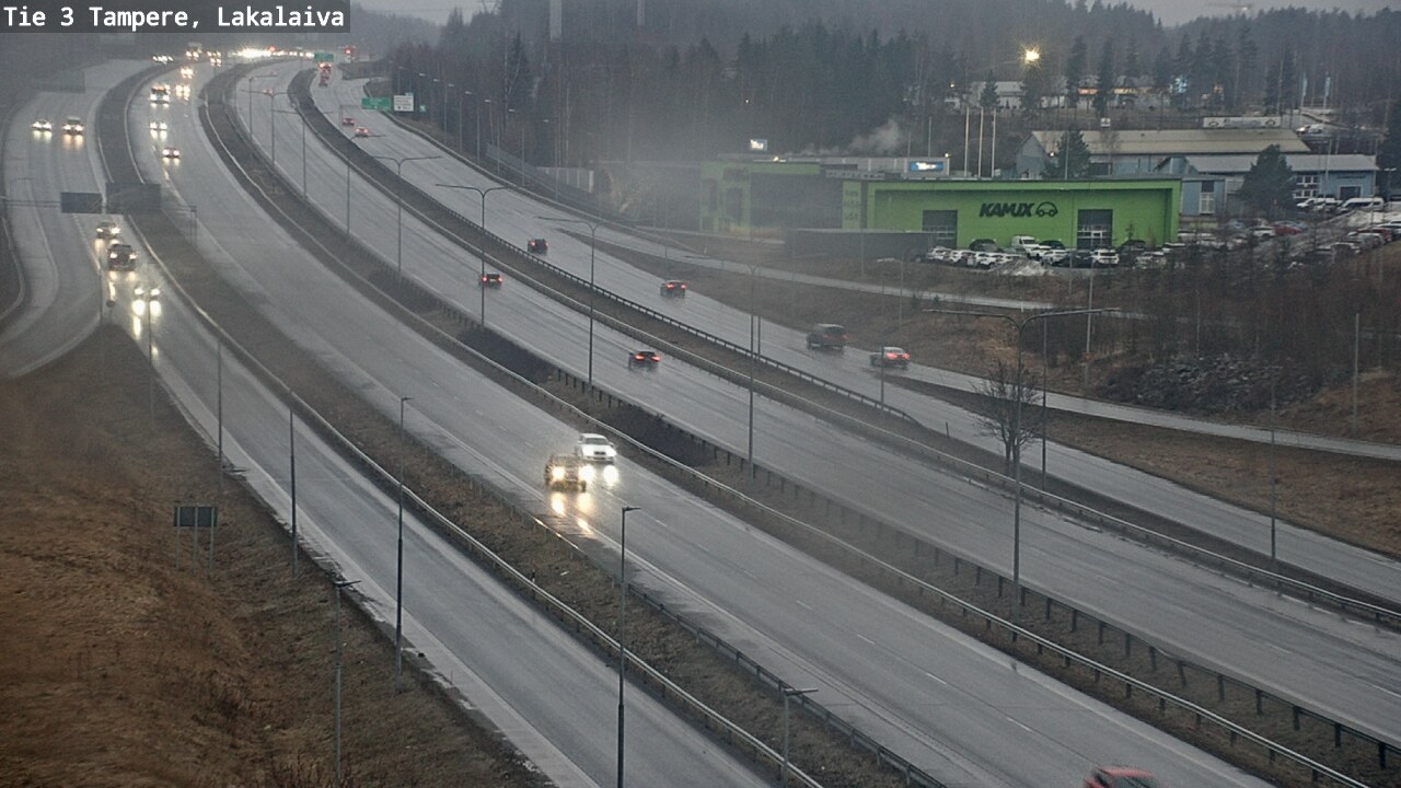 Kelikamerat Kuva Tie 3 Tampere, Lakalaiva, Tampere, Pirkanmaa