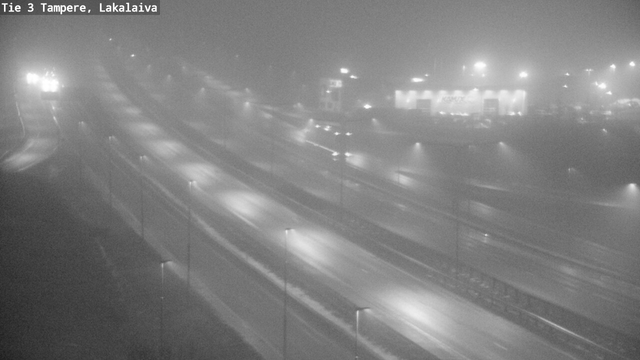 Weather Camera Image Väg 3 Tammerfors, Lakalaiva, Tampere, Pirkanmaa