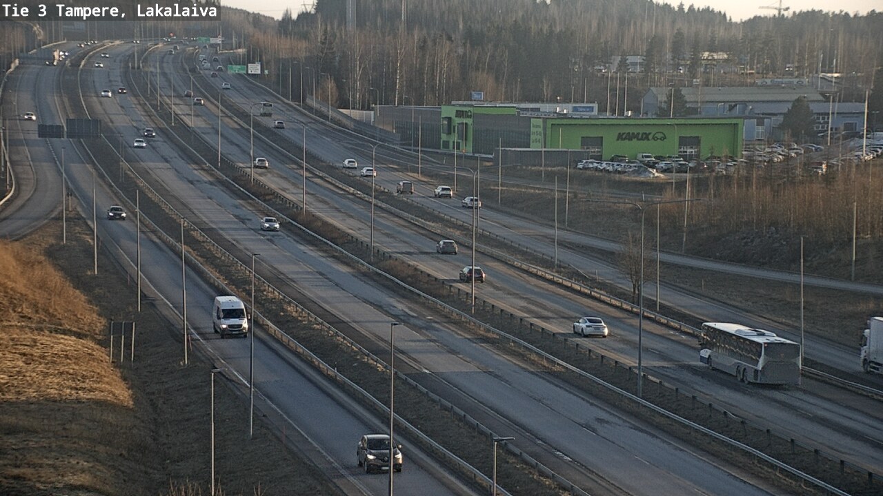 Weather Camera Image Road 3 Tampere, Lakalaiva, Tampere, Pirkanmaa