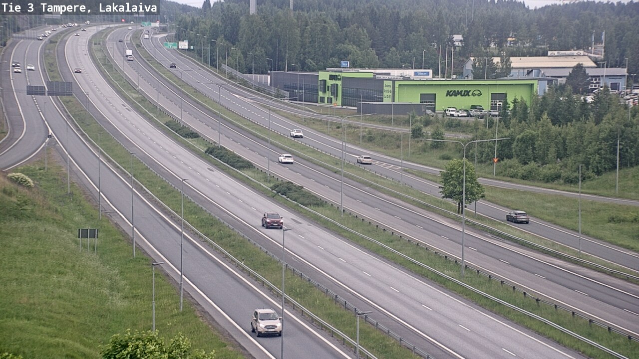Kelikamerat Kuva Tie 3 Tampere, Lakalaiva, Tampere, Pirkanmaa