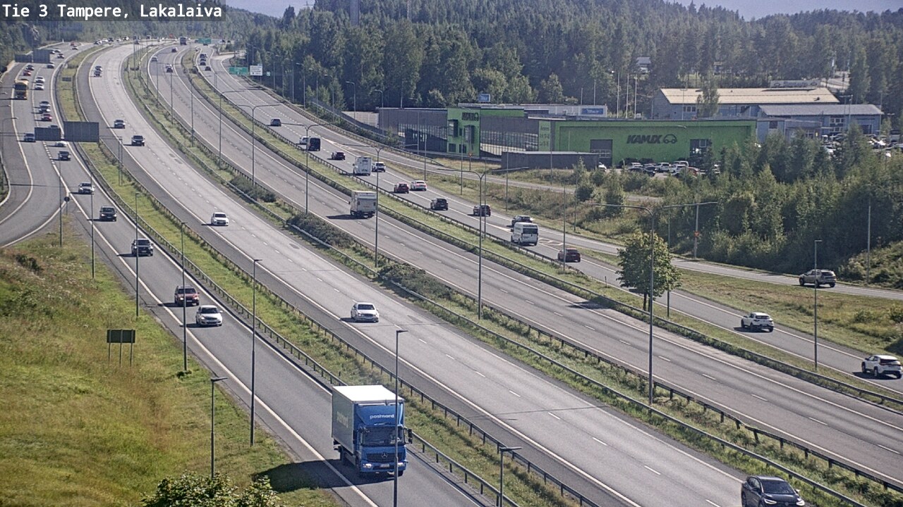 Kelikamerat Kuva Tie 3 Tampere, Lakalaiva, Tampere, Pirkanmaa