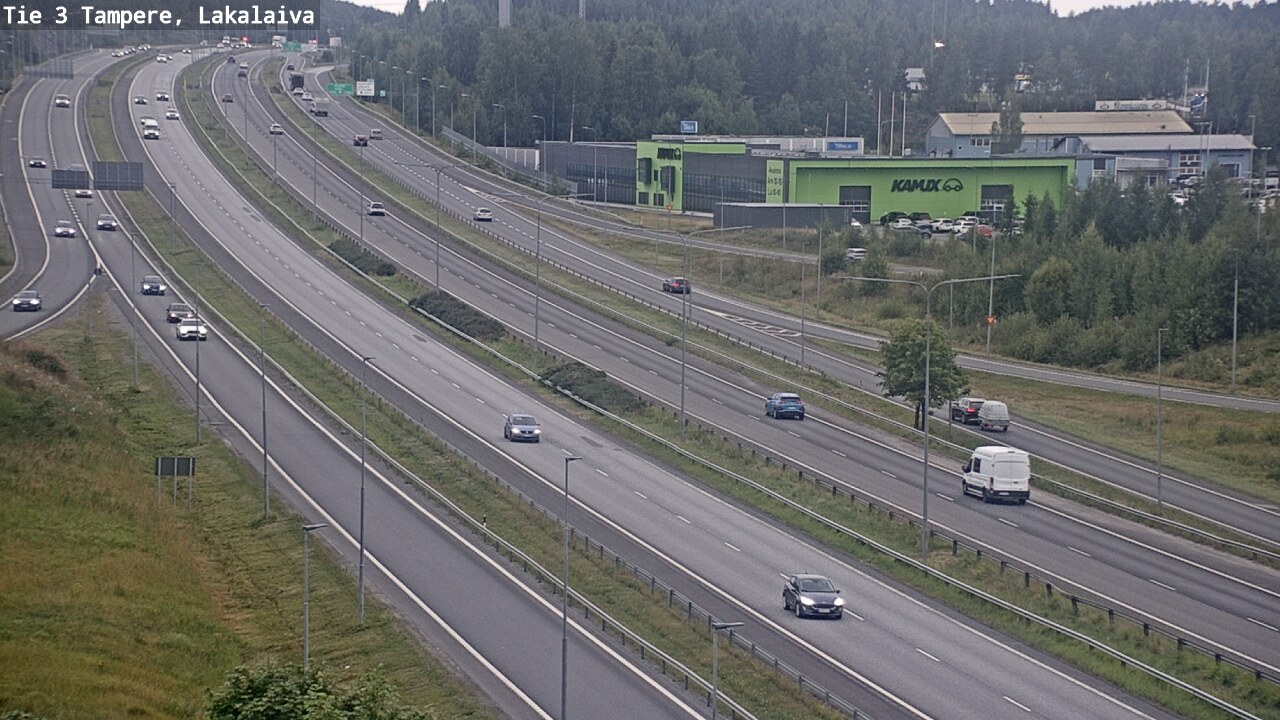 Kelikamerat Kuva Tie 3 Tampere, Lakalaiva, Tampere, Pirkanmaa