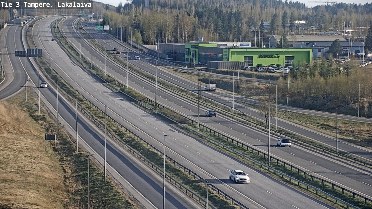 Kelikamerat Kuva Tie 3 Tampere, Lakalaiva, Tampere, Pirkanmaa