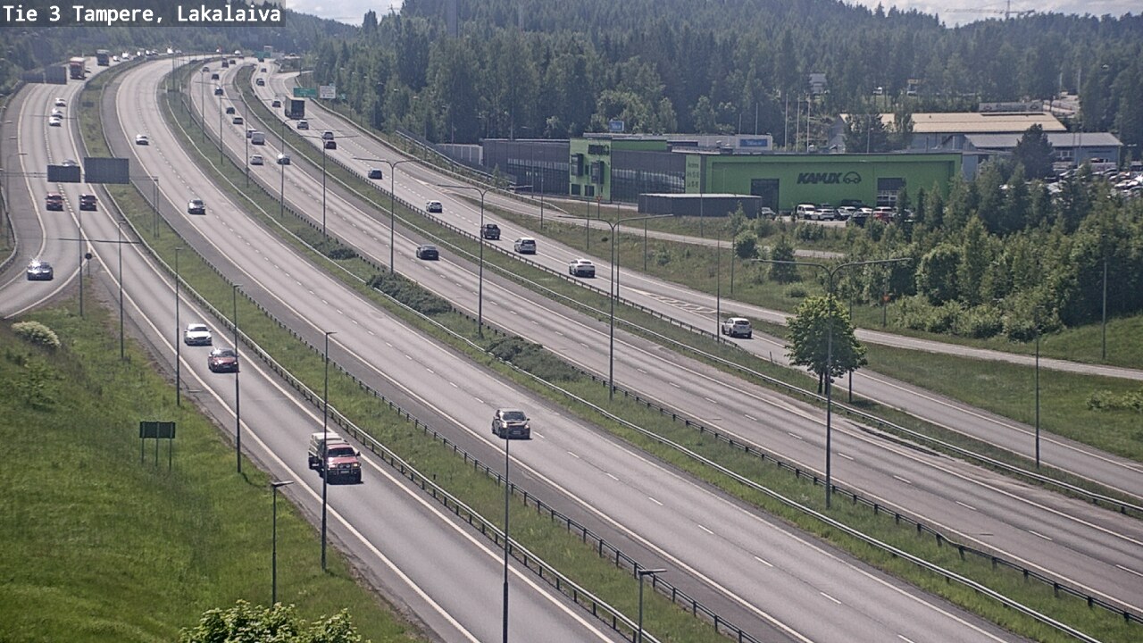 Kelikamerat Kuva Tie 3 Tampere, Lakalaiva, Tampere, Pirkanmaa