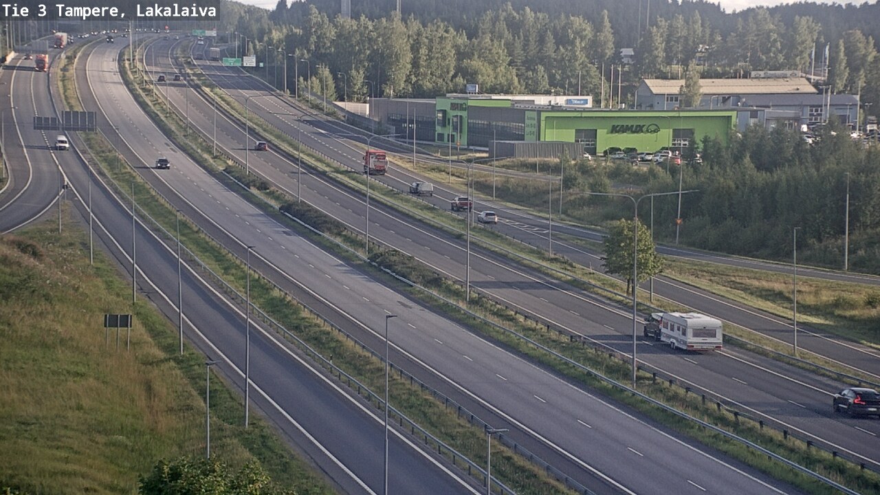 Kelikamerat Kuva Tie 3 Tampere, Lakalaiva, Tampere, Pirkanmaa
