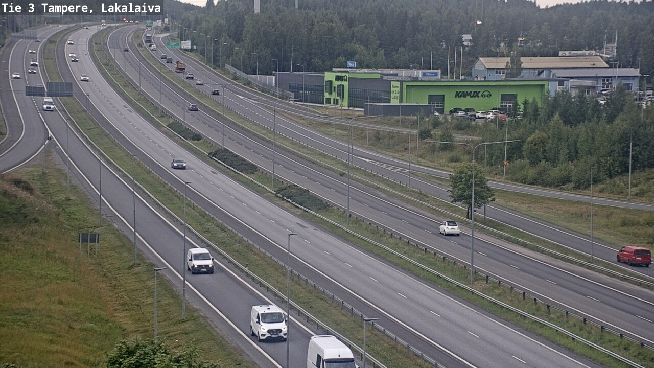 Kelikamerat Kuva Tie 3 Tampere, Lakalaiva, Tampere, Pirkanmaa