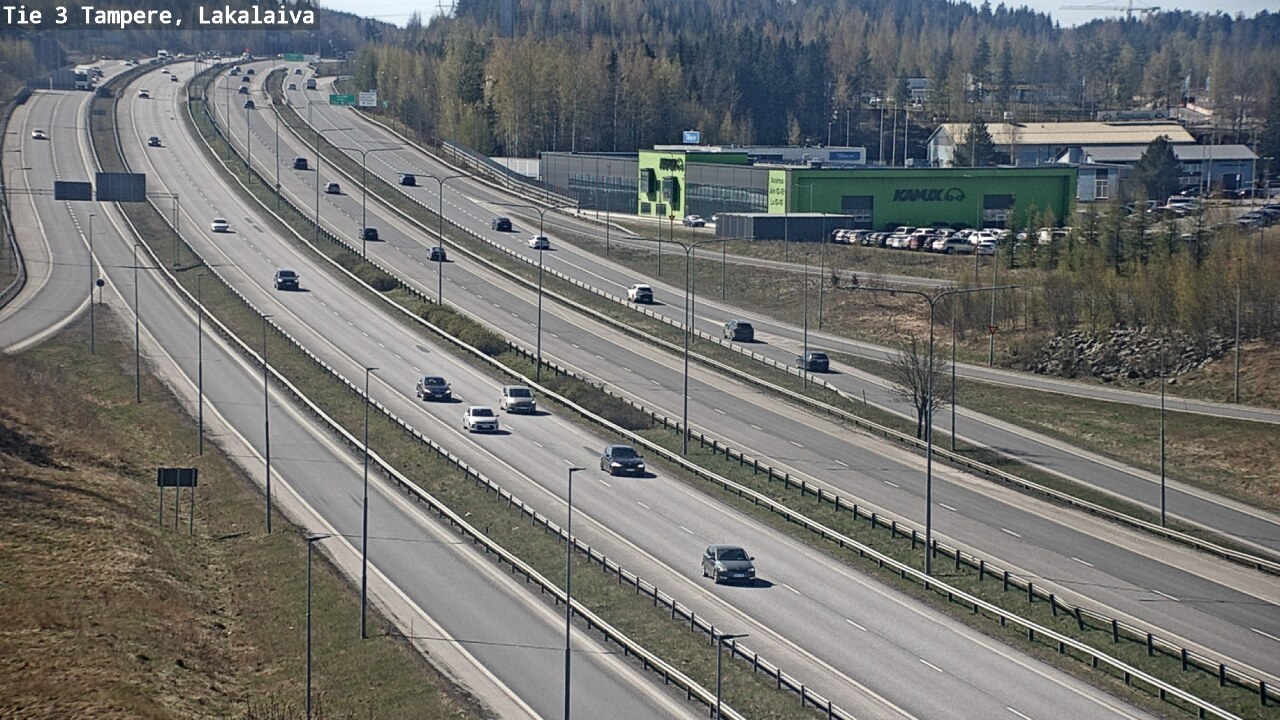 Kelikamerat Kuva Tie 3 Tampere, Lakalaiva, Tampere, Pirkanmaa
