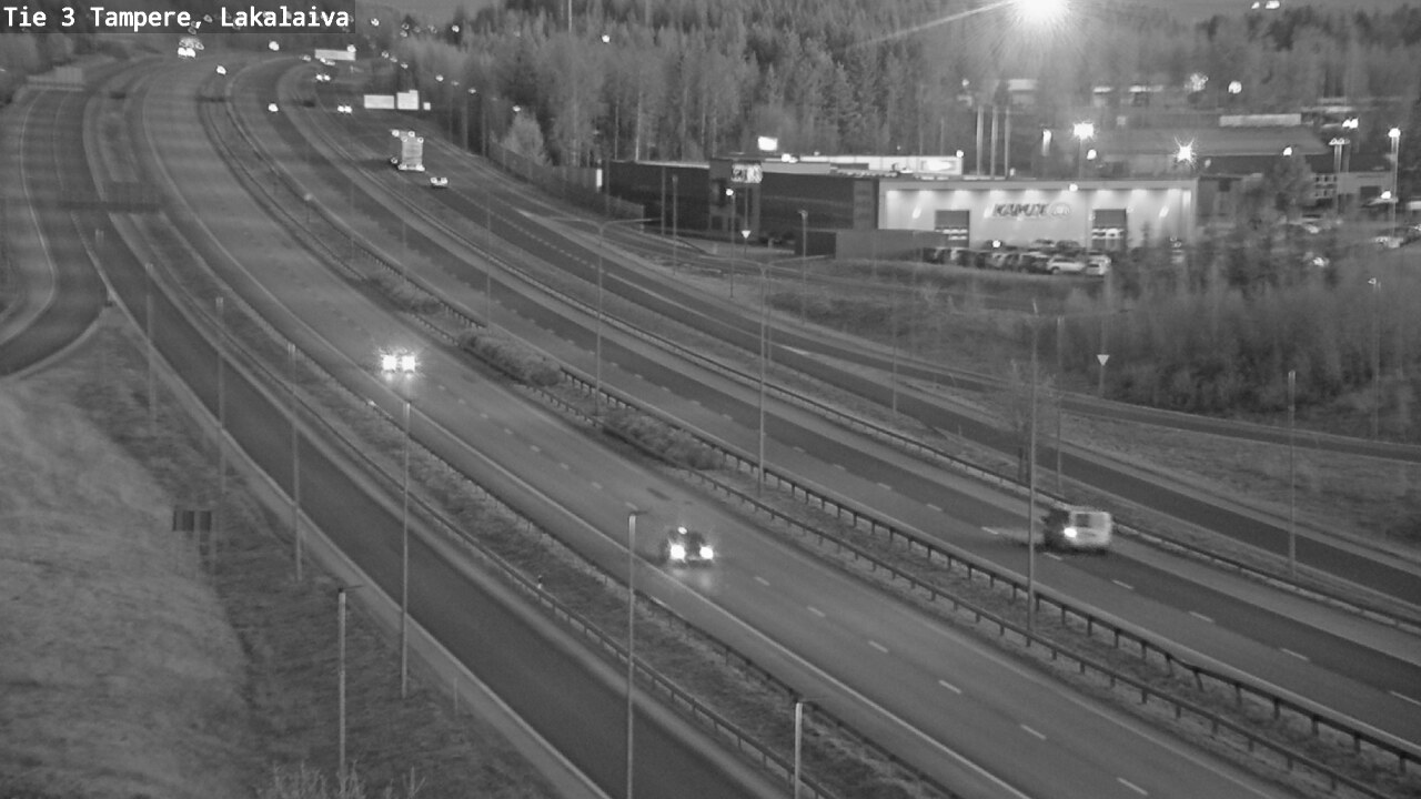 Weather Camera Image Road 3 Tampere, Lakalaiva, Tampere, Pirkanmaa
