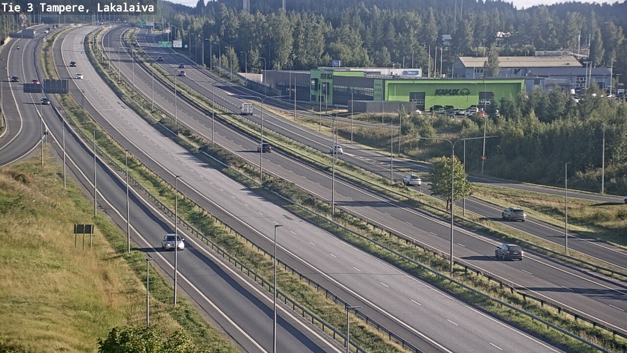 Kelikamerat Kuva Tie 3 Tampere, Lakalaiva, Tampere, Pirkanmaa