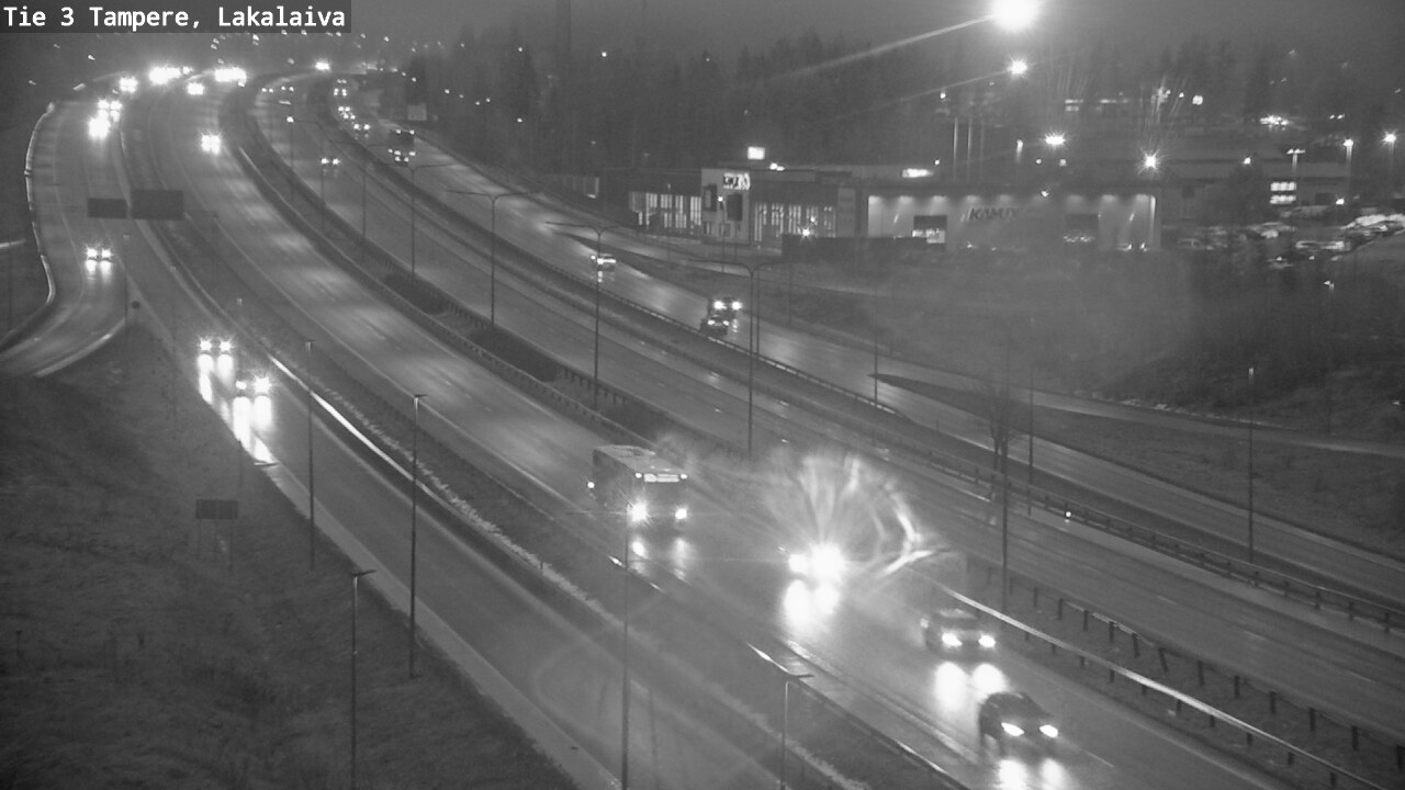 Weather Camera Image Road 3 Tampere, Lakalaiva, Tampere, Pirkanmaa