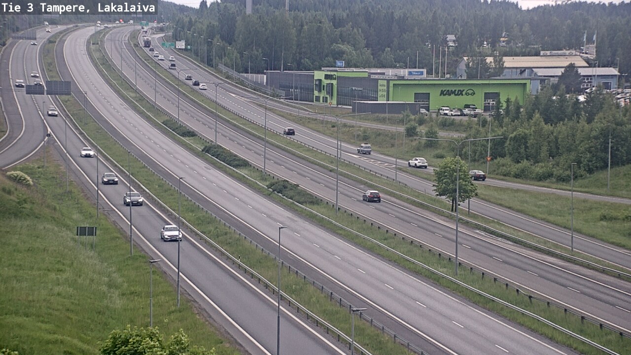 Kelikamerat Kuva Tie 3 Tampere, Lakalaiva, Tampere, Pirkanmaa
