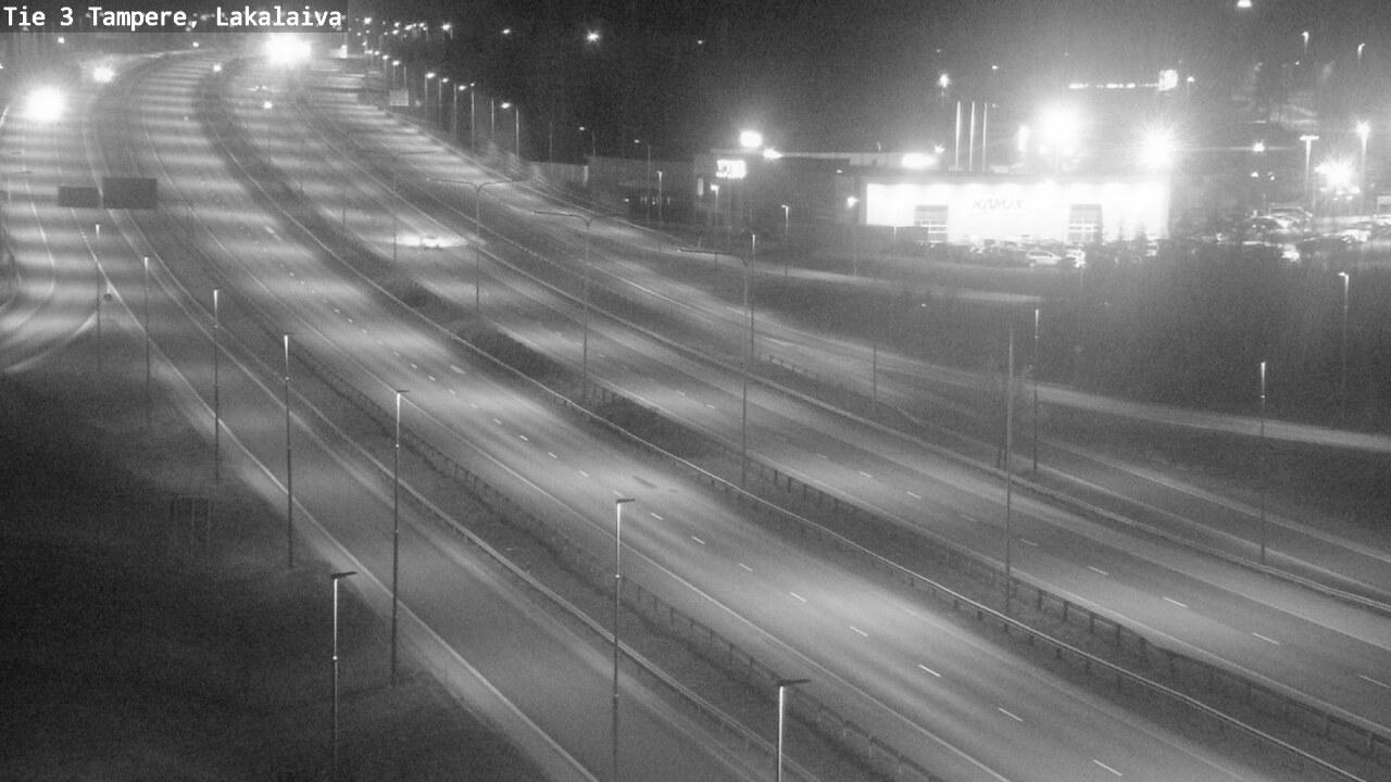 Weather Camera Image Road 3 Tampere, Lakalaiva, Tampere, Pirkanmaa