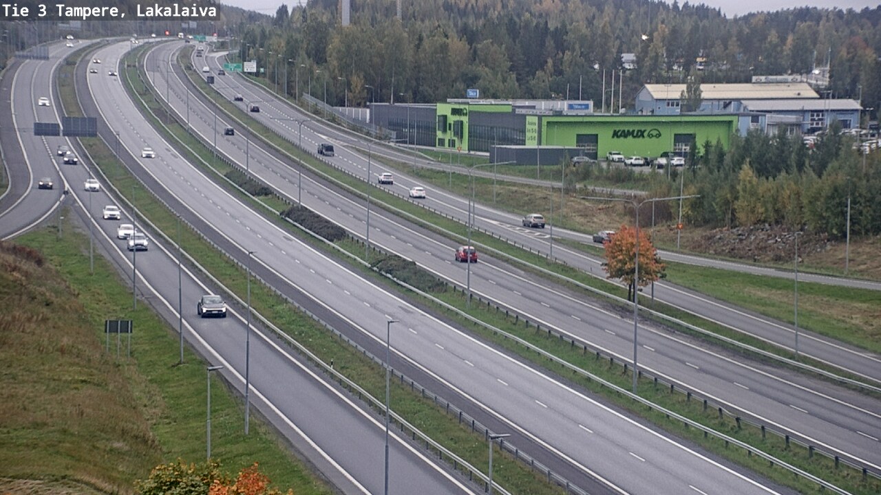 Weather Camera Image Road 3 Tampere, Lakalaiva, Tampere, Pirkanmaa