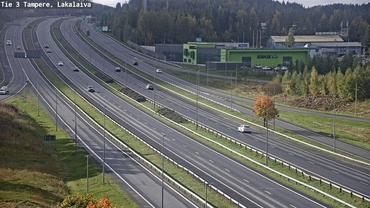 Kelikamerat Kuva Tie 3 Tampere, Lakalaiva, Tampere, Pirkanmaa
