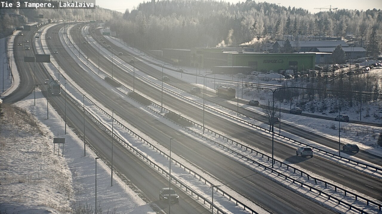 Kelikamerat Kuva Tie 3 Tampere, Lakalaiva, Tampere, Pirkanmaa