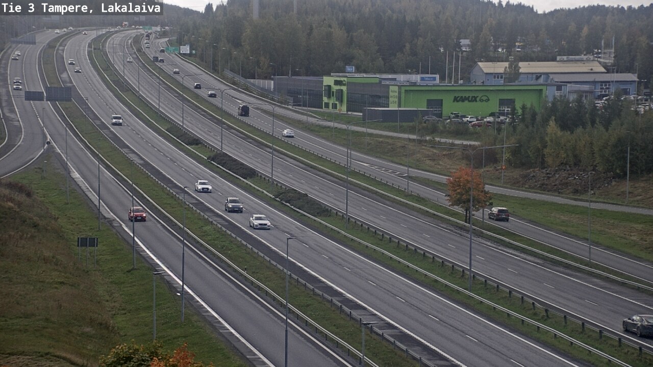 Weather Camera Image Road 3 Tampere, Lakalaiva, Tampere, Pirkanmaa