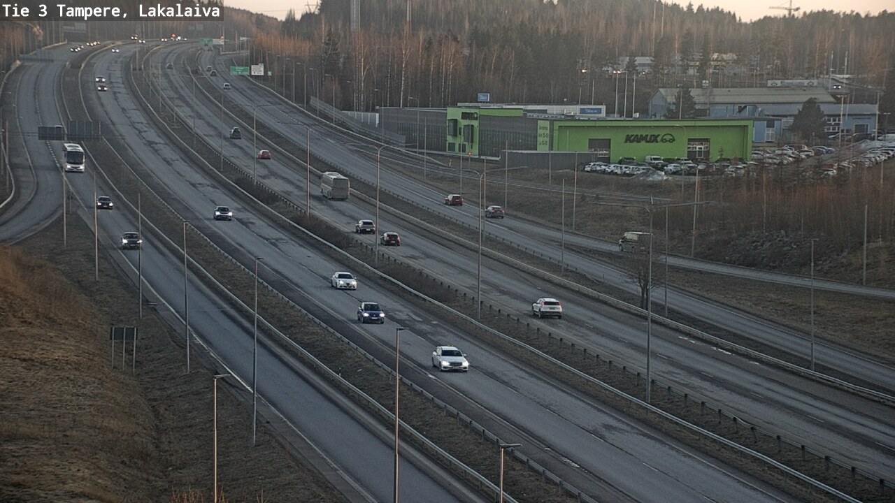 Weather Camera Image Road 3 Tampere, Lakalaiva, Tampere, Pirkanmaa