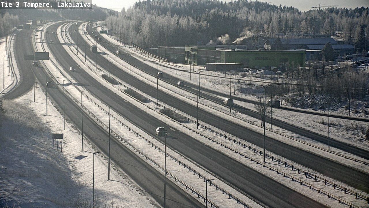 Kelikamerat Kuva Tie 3 Tampere, Lakalaiva, Tampere, Pirkanmaa