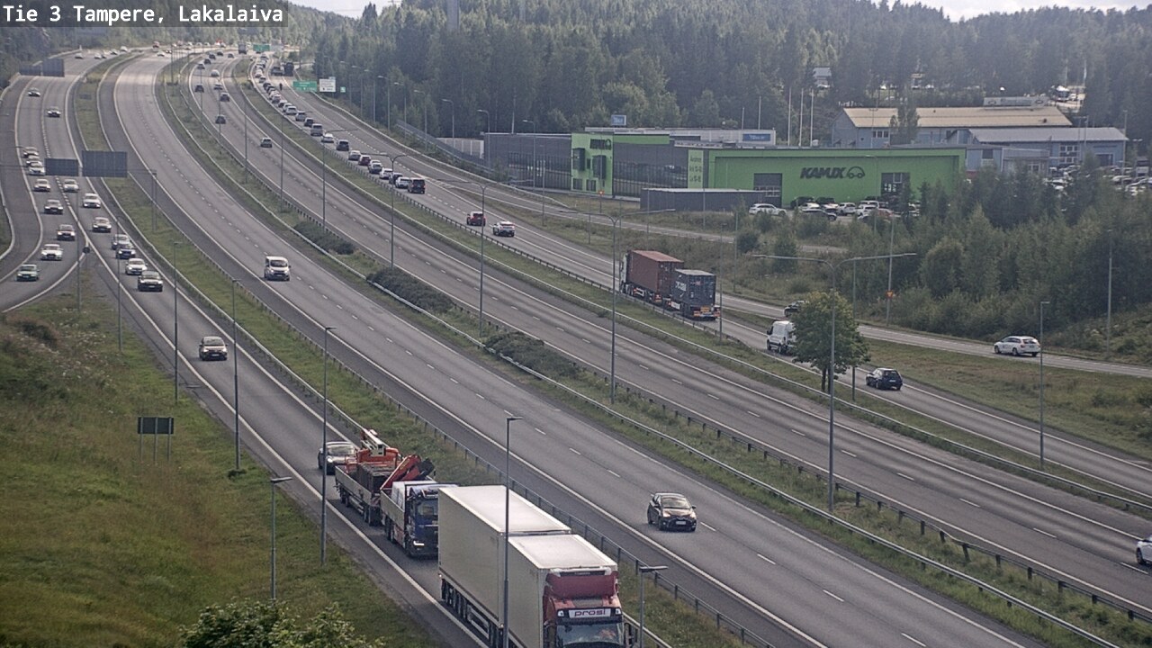Kelikamerat Kuva Tie 3 Tampere, Lakalaiva, Tampere, Pirkanmaa