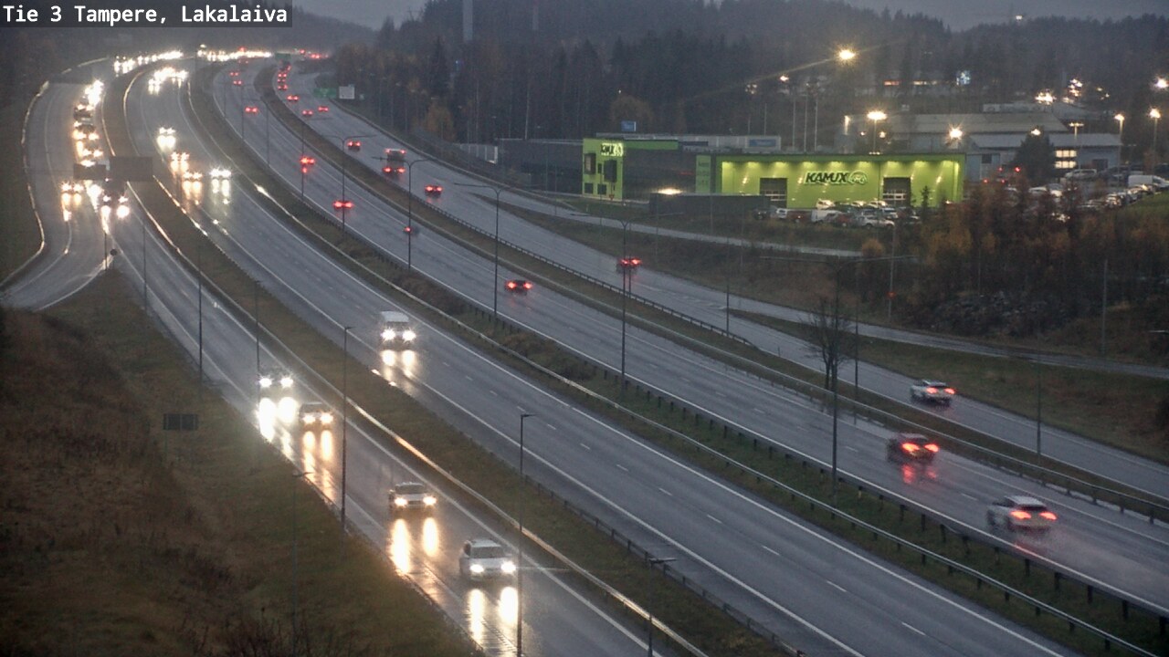 Kelikamerat Kuva Tie 3 Tampere, Lakalaiva, Tampere, Pirkanmaa