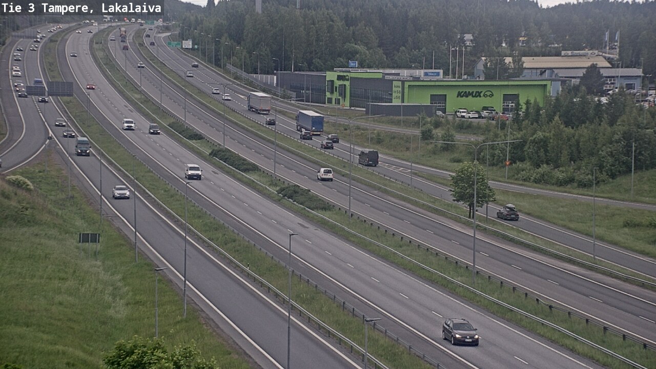 Weather Camera Image Road 3 Tampere, Lakalaiva, Tampere, Pirkanmaa