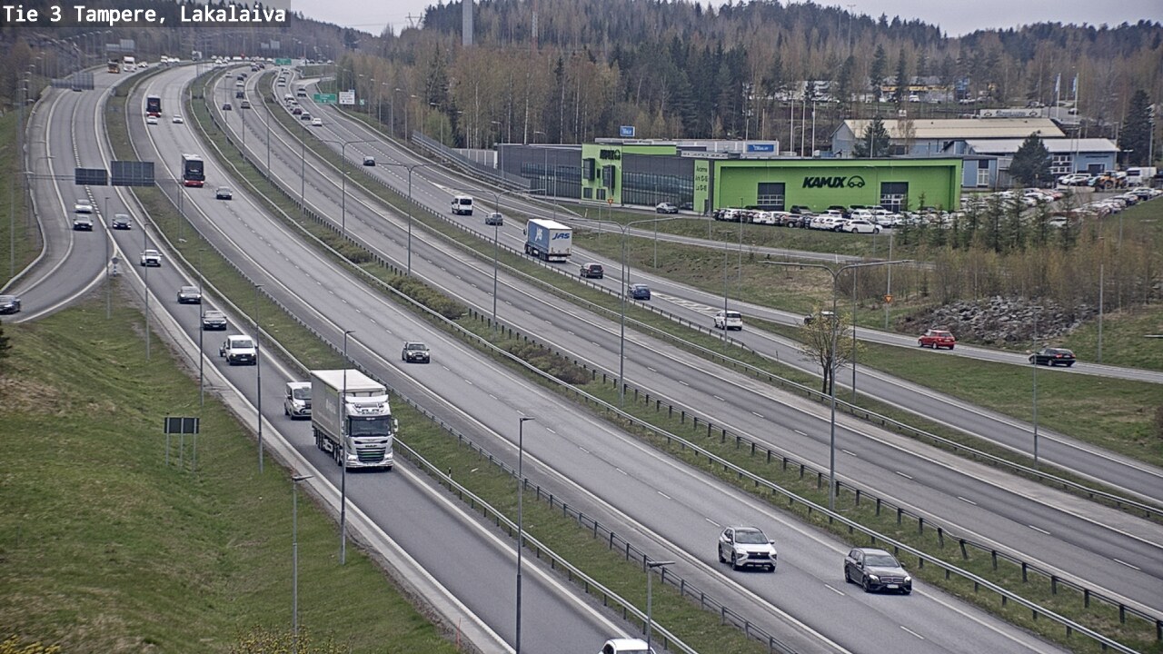 Kelikamerat Kuva Tie 3 Tampere, Lakalaiva, Tampere, Pirkanmaa