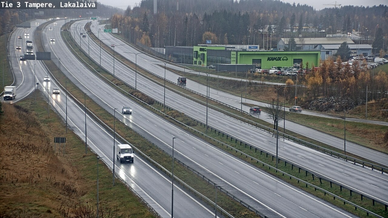 Kelikamerat Kuva Tie 3 Tampere, Lakalaiva, Tampere, Pirkanmaa