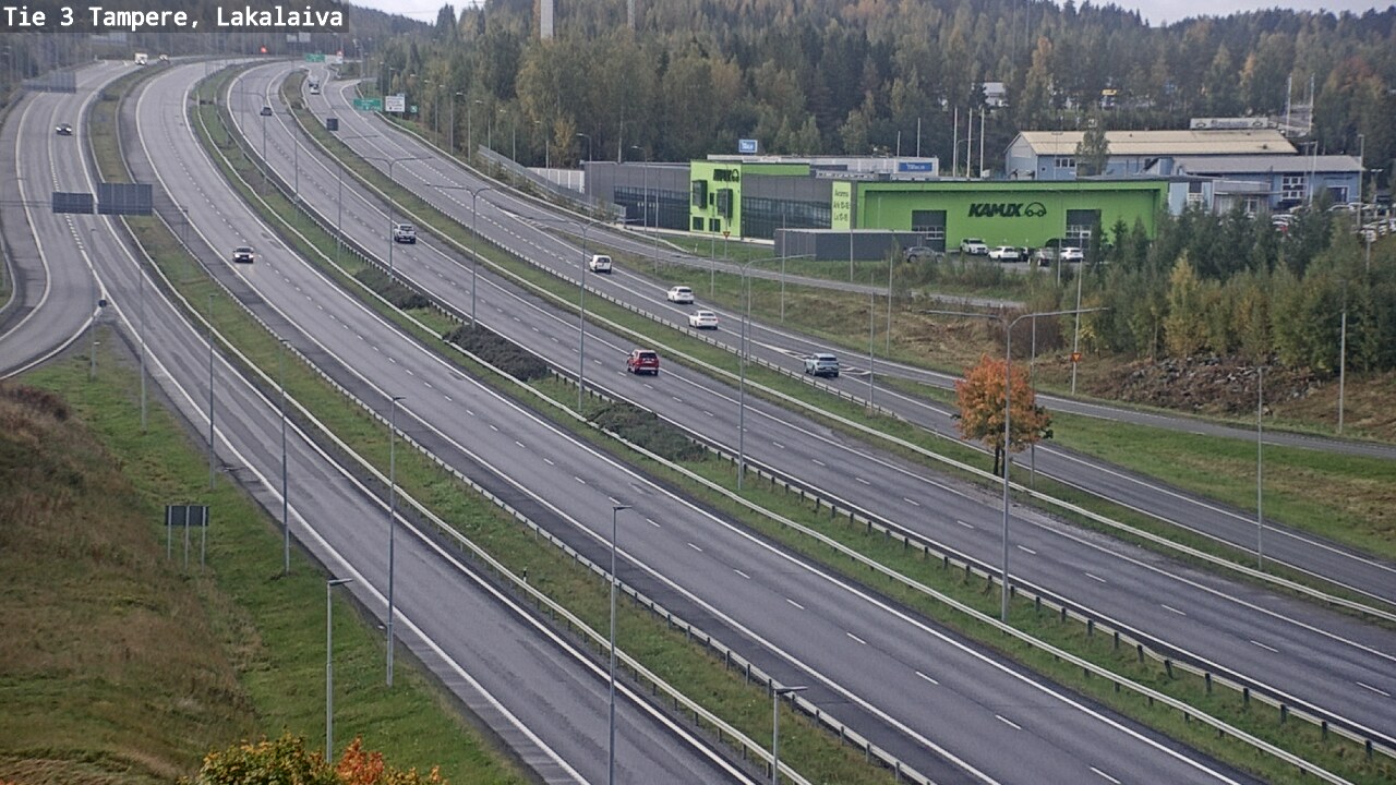 Weather Camera Image Road 3 Tampere, Lakalaiva, Tampere, Pirkanmaa