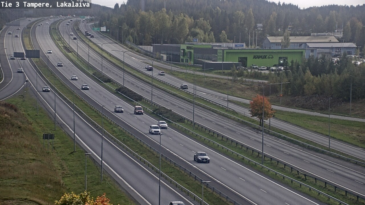 Weather Camera Image Road 3 Tampere, Lakalaiva, Tampere, Pirkanmaa