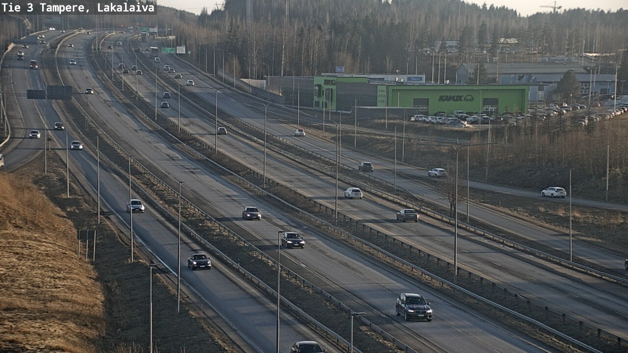 Weather Camera Image Road 3 Tampere, Lakalaiva, Tampere, Pirkanmaa