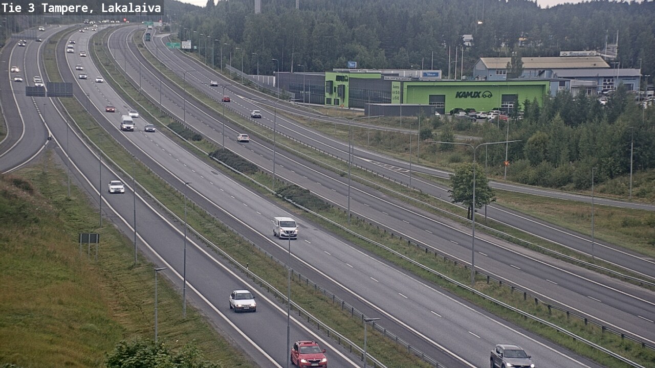 Kelikamerat Kuva Tie 3 Tampere, Lakalaiva, Tampere, Pirkanmaa