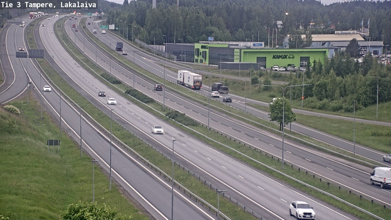 Kelikamerat Kuva Tie 3 Tampere, Lakalaiva, Tampere, Pirkanmaa