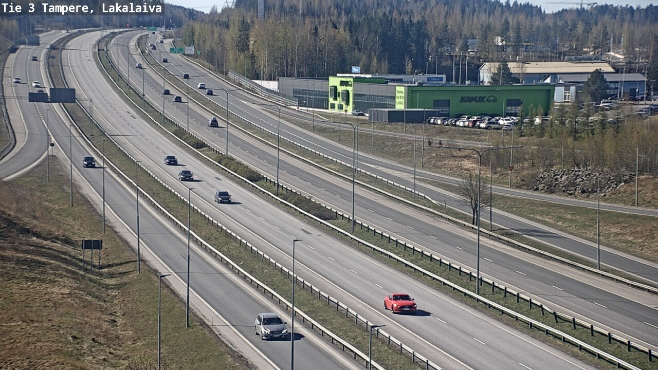 Kelikamerat Kuva Tie 3 Tampere, Lakalaiva, Tampere, Pirkanmaa
