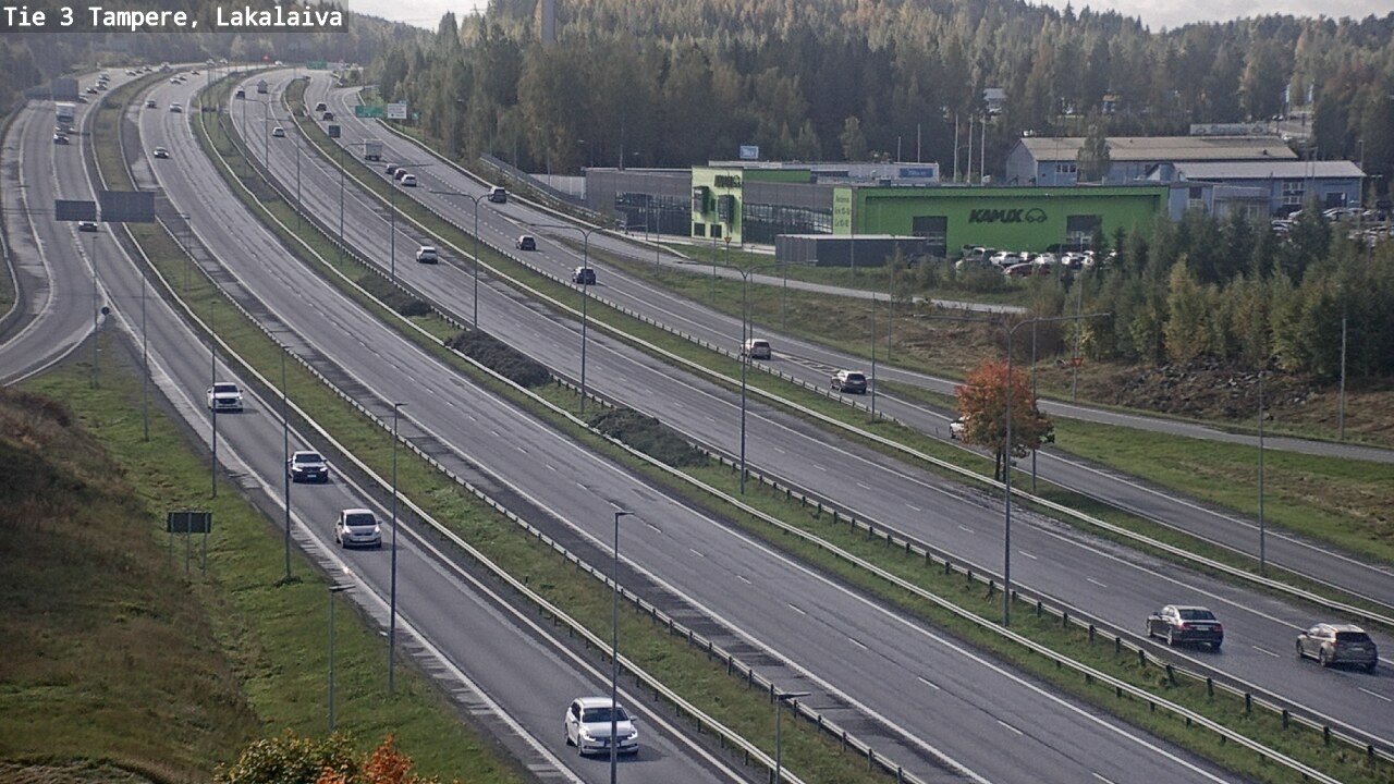 Weather Camera Image Road 3 Tampere, Lakalaiva, Tampere, Pirkanmaa