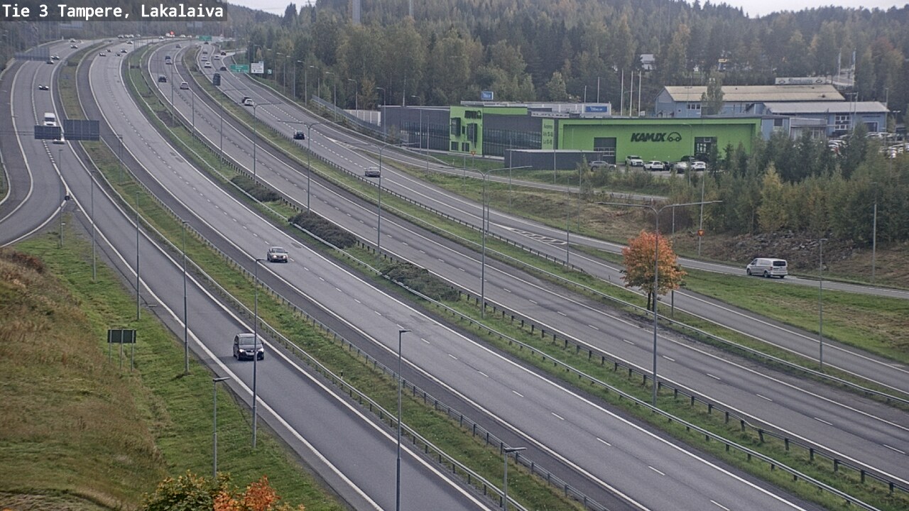Weather Camera Image Road 3 Tampere, Lakalaiva, Tampere, Pirkanmaa