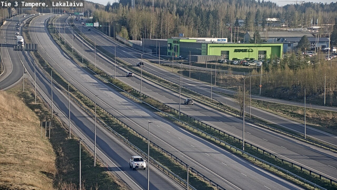 Kelikamerat Kuva Tie 3 Tampere, Lakalaiva, Tampere, Pirkanmaa