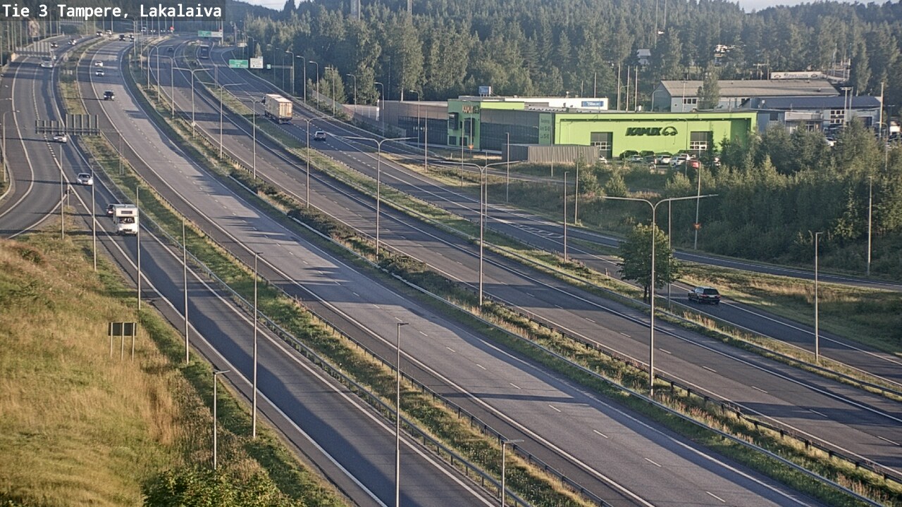 Kelikamerat Kuva Tie 3 Tampere, Lakalaiva, Tampere, Pirkanmaa