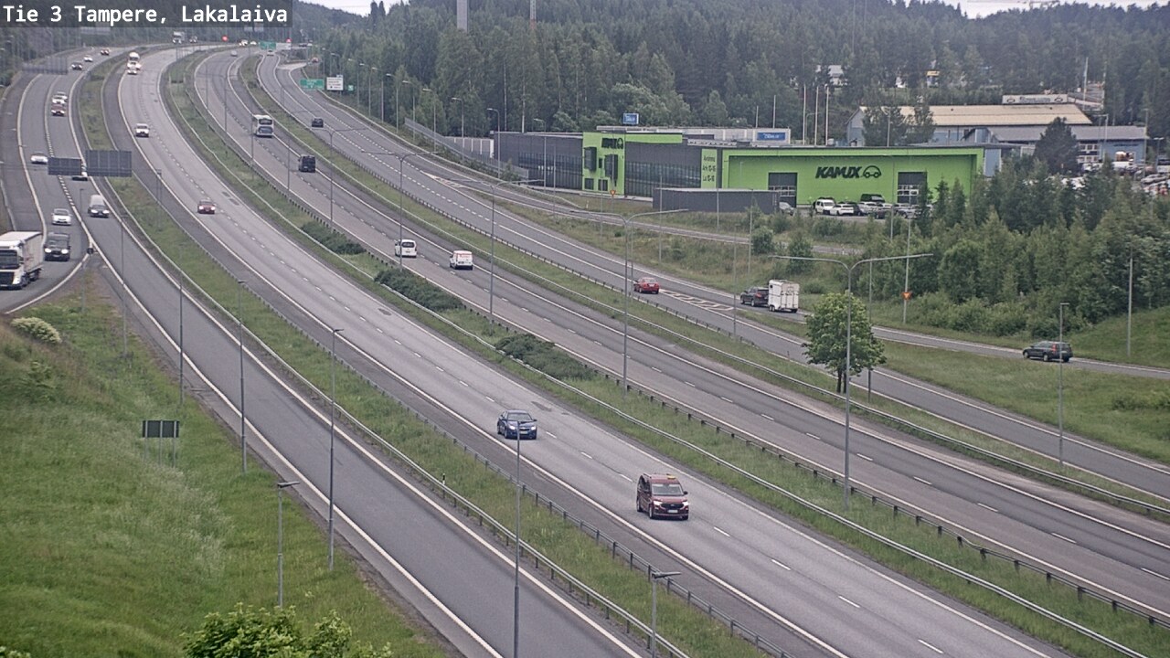 Weather Camera Image Väg 3 Tammerfors, Lakalaiva, Tampere, Pirkanmaa
