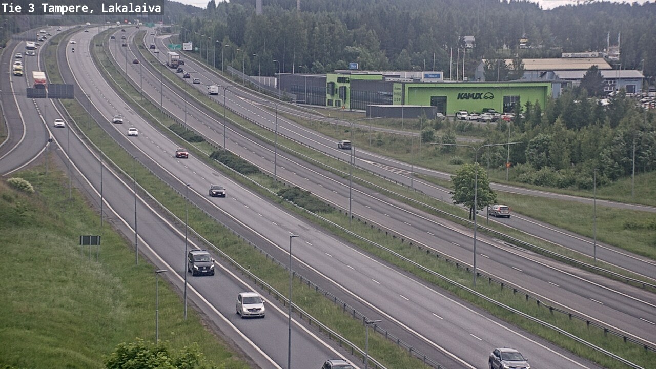 Kelikamerat Kuva Tie 3 Tampere, Lakalaiva, Tampere, Pirkanmaa