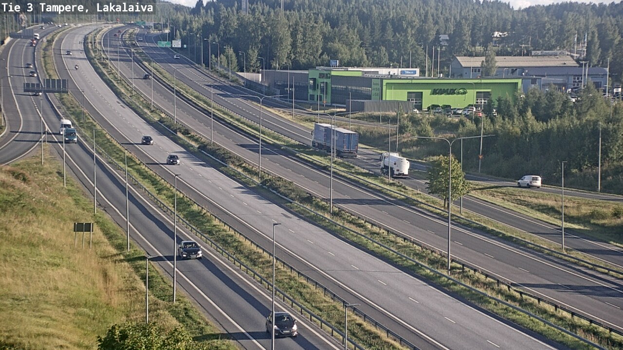 Kelikamerat Kuva Tie 3 Tampere, Lakalaiva, Tampere, Pirkanmaa