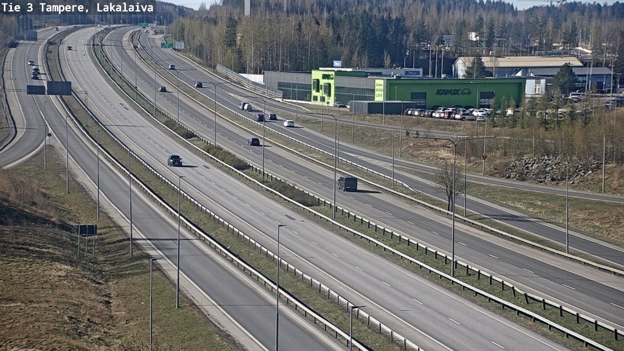 Kelikamerat Kuva Tie 3 Tampere, Lakalaiva, Tampere, Pirkanmaa